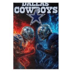 nfl dallas cowboys football team logo sport carpet area rug home decor gift fans dcb200