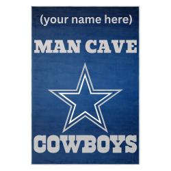 nfl dallas cowboys football team logo sport carpet area rug home decor gift fans dcb217