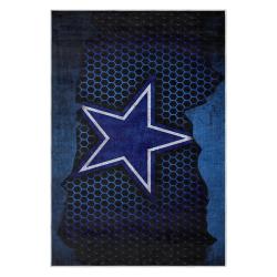 nfl dallas cowboys football team logo sport carpet area rug home decor gift fans dcb219