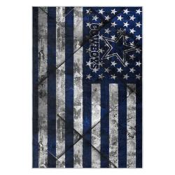 nfl dallas cowboys football team logo sport carpet area rug home decor gift fans dcb223