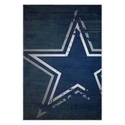 nfl dallas cowboys football team logo sport carpet area rug home decor gift fans dcb250