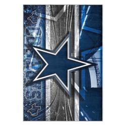 nfl dallas cowboys football team logo sport carpet area rug home decor gift fans dcb257
