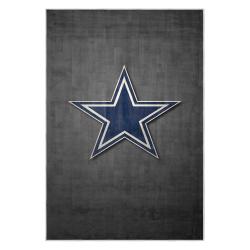 nfl dallas cowboys football team logo sport carpet area rug home decor gift fans dcb92