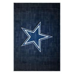 nfl dallas cowboys football team logo sport carpet area rug home decor gift fans dcb93