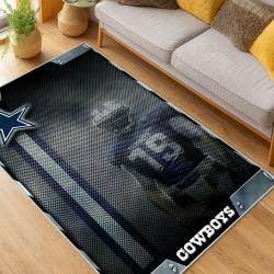 nfl dallas cowboys football team logo sport carpet area rug home decor living room dcb123
