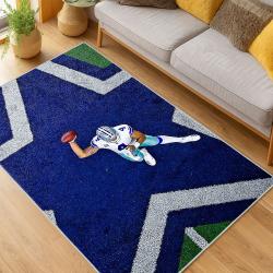 nfl dallas cowboys football team logo sport carpet area rug home decor living room dcb157