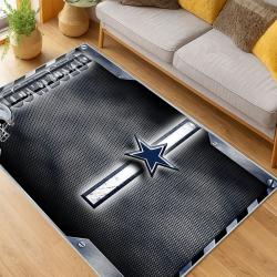 nfl dallas cowboys football team logo sport carpet area rug home decor living room dcb83