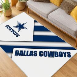 nfl dallas cowboys football team logo sport carpet area rug home decor living room dcb96
