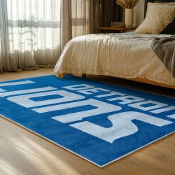 NFL Detroit Lions Football Team Logo Sport Carpet Area Rug Home Decor Gift For Fans DLW122