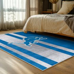 NFL Detroit Lions Football Team Logo Sport Carpet Area Rug Home Decor Gift For Fans DLW125