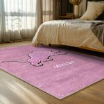 nfl detroit lions football team logo sport carpet area rug home decor bed room dlw127