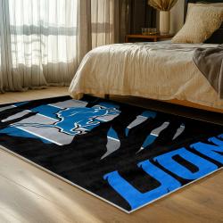 NFL Detroit Lions Football Team Logo Sport Carpet Area Rug Home Decor Gift For Fans DLW129