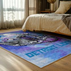 NFL Detroit Lions Football Team Logo Sport Carpet Area Rug Home Decor Gift For Fans DLW140
