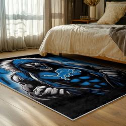 NFL Detroit Lions Football Team Logo Sport Carpet Area Rug Home Decor Gift For Fans DLW142