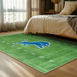 NFL Detroit Lions Football Team Logo Sport Carpet Area Rug Home Decor Gift For Fans DLW145
