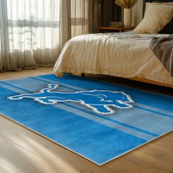 NFL Detroit Lions Football Team Logo Sport Carpet Area Rug Home Decor Gift For Fans DLW157