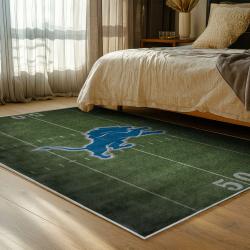 NFL Detroit Lions Football Team Logo Sport Carpet Area Rug Home Decor Gift For Fans DLW160