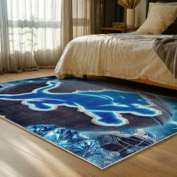 NFL Detroit Lions Football Team Logo Sport Carpet Area Rug Home Decor Gift For Fans DLW167