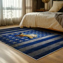 NFL Detroit Lions Football Team Logo Sport Carpet Area Rug Home Decor Gift For Fans DLW168