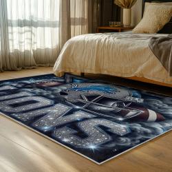NFL Detroit Lions Football Team Logo Sport Carpet Area Rug Home Decor Gift For Fans DLW175