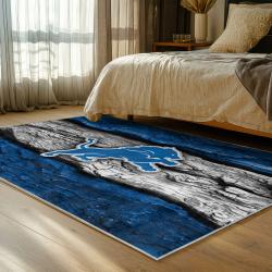 NFL Detroit Lions Football Team Logo Sport Carpet Area Rug Home Decor Gift For Fans DLW183
