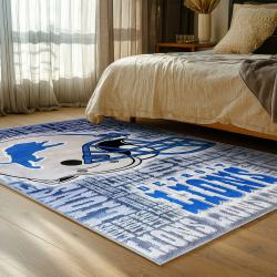 NFL Detroit Lions Football Team Logo Sport Carpet Area Rug Home Decor Gift For Fans DLW196
