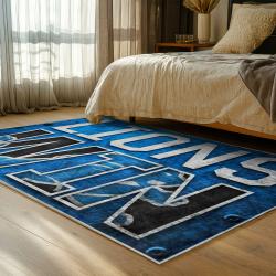 NFL Detroit Lions Football Team Logo Sport Carpet Area Rug Home Decor Gift For Fans DLW208