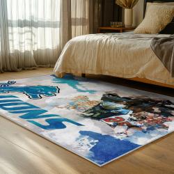NFL Detroit Lions Football Team Logo Sport Carpet Area Rug Home Decor Gift For Fans DLW224