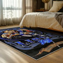 NFL Detroit Lions Football Team Logo Sport Carpet Area Rug Home Decor Gift For Fans DLW47