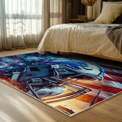 NFL Detroit Lions Football Team Logo Sport Carpet Area Rug Home Decor Gift For Fans DLW50