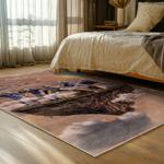 nfl detroit lions football team logo sport carpet area rug home decor bed room dlw64