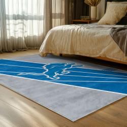 NFL Detroit Lions Football Team Logo Sport Carpet Area Rug Home Decor Gift For Fans DLW65