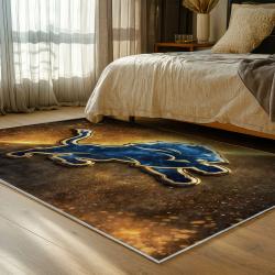 NFL Detroit Lions Football Team Logo Sport Carpet Area Rug Home Decor Gift For Fans DLW68