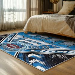 NFL Detroit Lions Football Team Logo Sport Carpet Area Rug Home Decor Gift For Fans DLW79