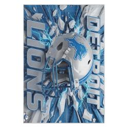 nfl detroit lions football team logo sport carpet area rug home decor gift for fans dlw109