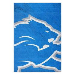 nfl detroit lions football team logo sport carpet area rug home decor gift for fans dlw117