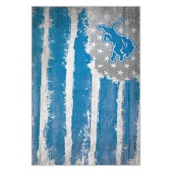 nfl detroit lions football team logo sport carpet area rug home decor gift for fans dlw130