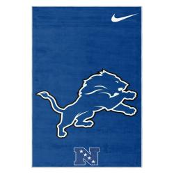 nfl detroit lions football team logo sport carpet area rug home decor gift for fans dlw137