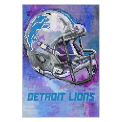 nfl detroit lions football team logo sport carpet area rug home decor gift for fans dlw140