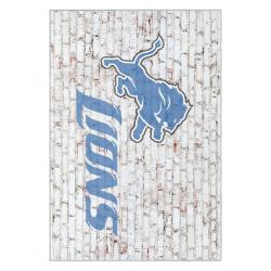 nfl detroit lions football team logo sport carpet area rug home decor gift for fans dlw147