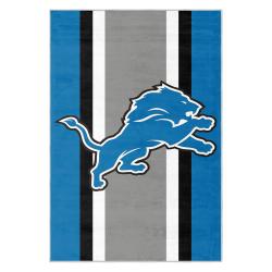 nfl detroit lions football team logo sport carpet area rug home decor gift for fans dlw151