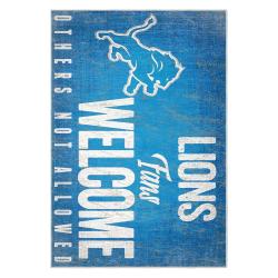 nfl detroit lions football team logo sport carpet area rug home decor gift for fans dlw152