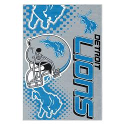 nfl detroit lions football team logo sport carpet area rug home decor gift for fans dlw163