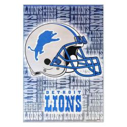nfl detroit lions football team logo sport carpet area rug home decor gift for fans dlw196