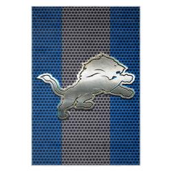 nfl detroit lions football team logo sport carpet area rug home decor gift for fans dlw199