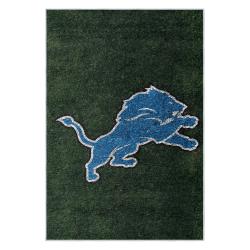 nfl detroit lions football team logo sport carpet area rug home decor gift for fans dlw202