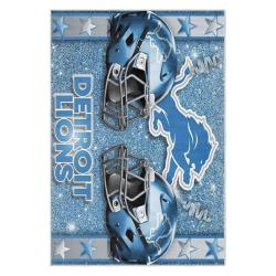 nfl detroit lions football team logo sport carpet area rug home decor gift for fans dlw203