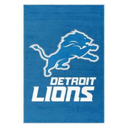 nfl detroit lions football team logo sport carpet area rug home decor gift for fans dlw223