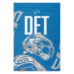 nfl detroit lions football team logo sport carpet area rug home decor gift for fans dlw33