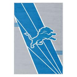 nfl detroit lions football team logo sport carpet area rug home decor gift for fans dlw65